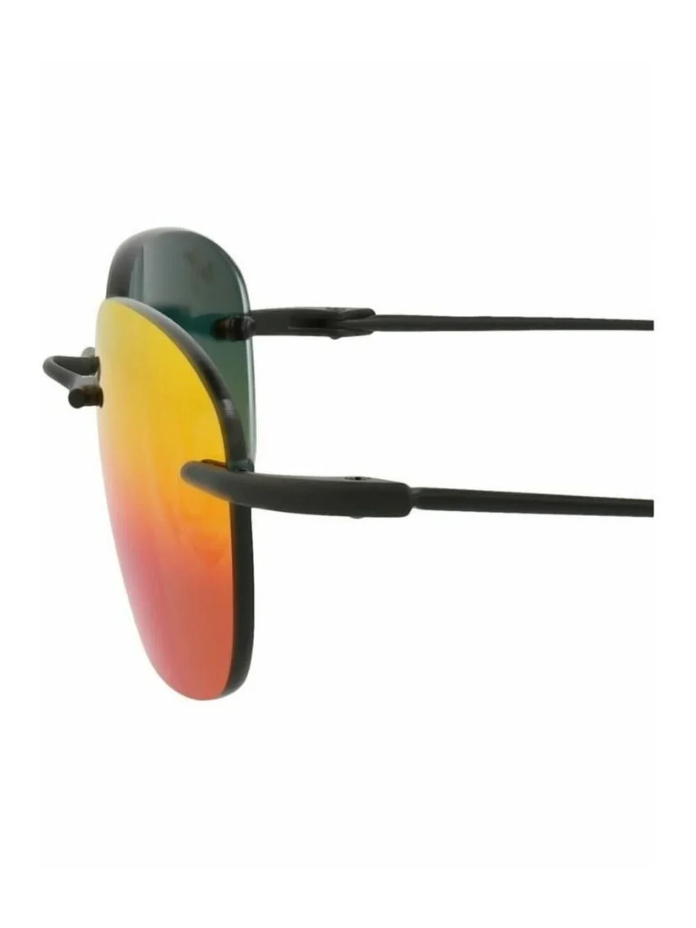 New Maui Jim Unisex Round/Oval Black Black Lava Fashion Designer Sunglasses